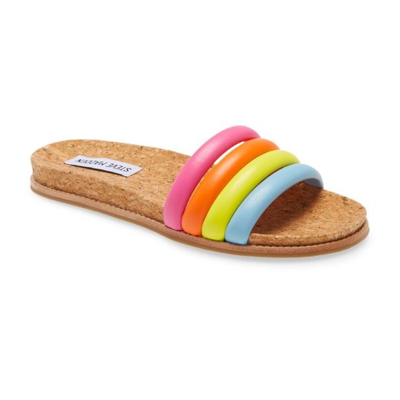 Steve Madden Shoes - Steve Madden Drips Puffy Strap Slide Sandals 7.5